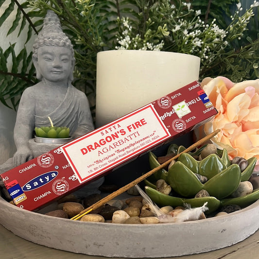 ‘Dragon’s Fire’ SATYA Incense Joss Sticks