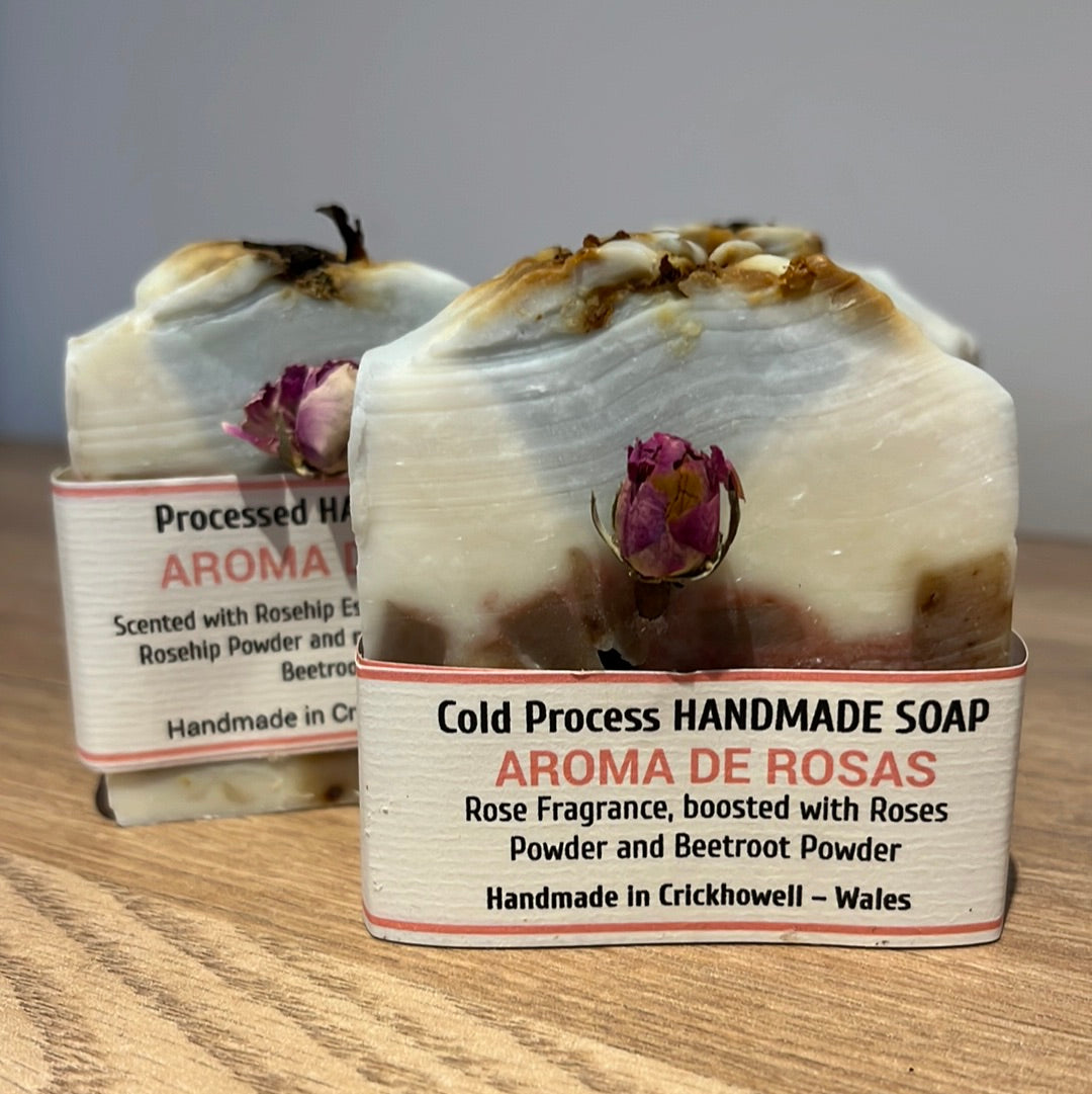 Cold-Pressed Aroma De Rosas Soap