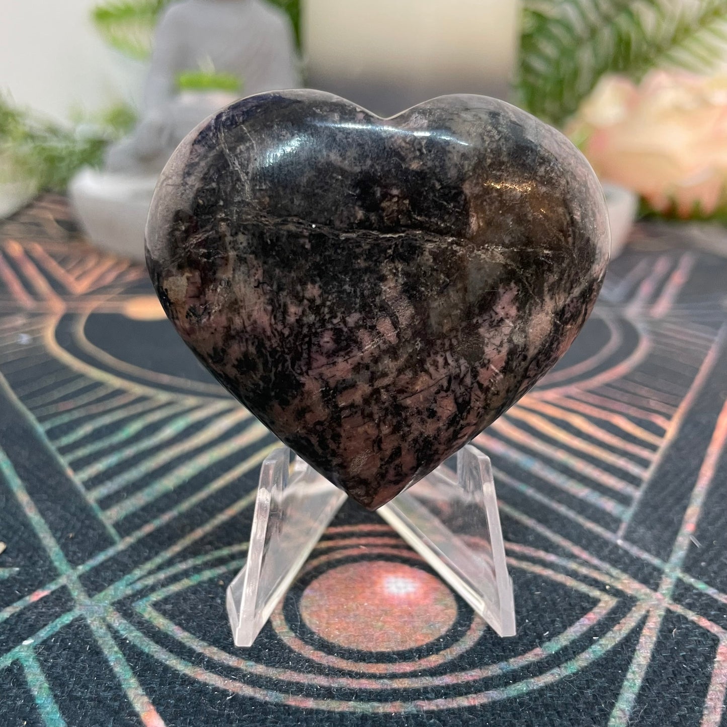 Rhodonite Heart (RH02)