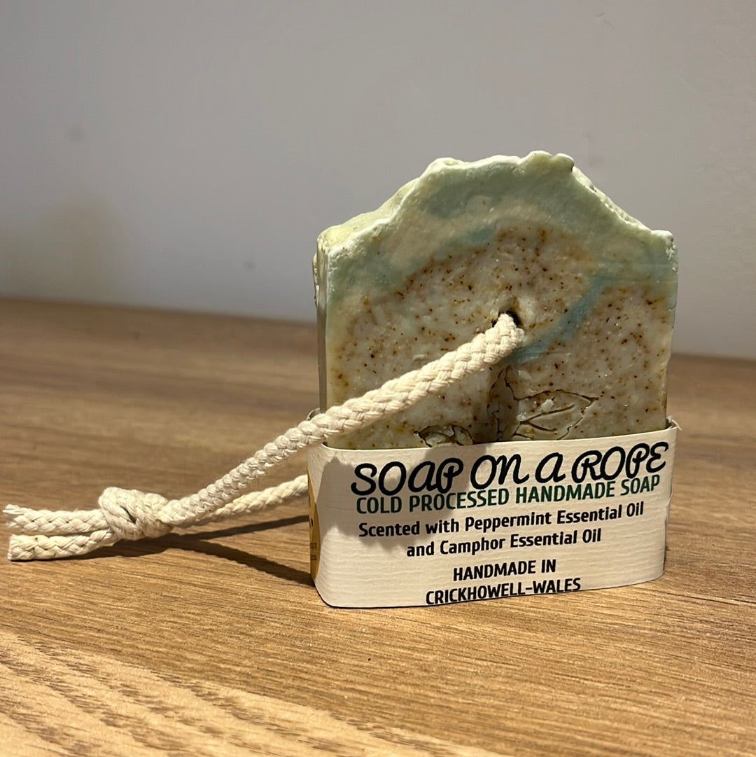 Cold-Pressed Soap-on-a-Rope