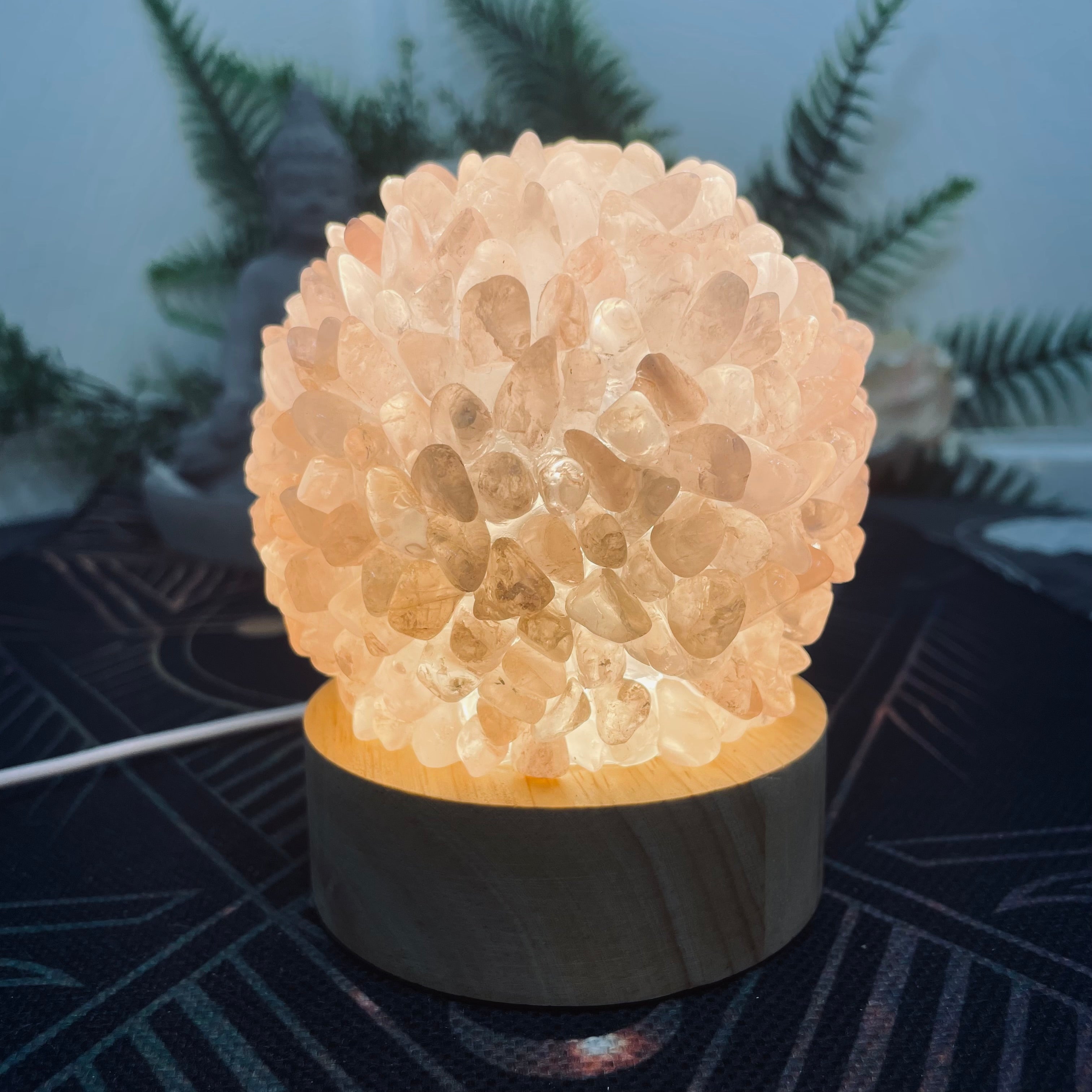 Rose quartz best sale light