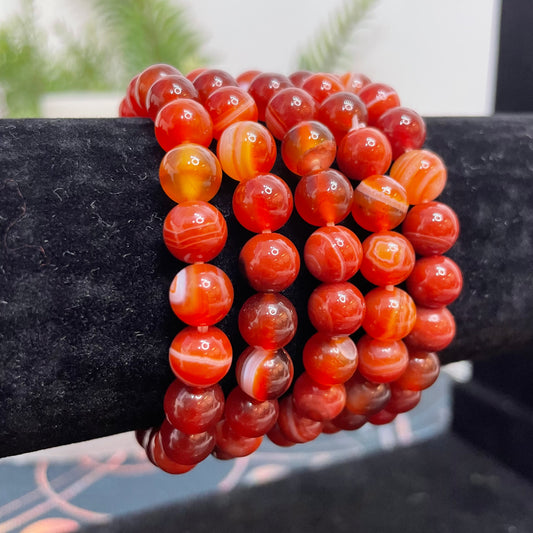 Carnelian Bracelet (8mm)