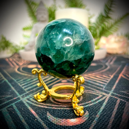 Rainbow Fluorite Sphere (RFS03)